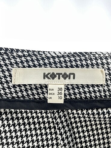 38 Beden çeşitli Renk Koton Midi Etek %70 İndirimli.