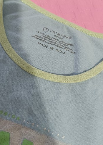 Pastel Yeşil Baskılı Çocuk Atlet - Görsel 3