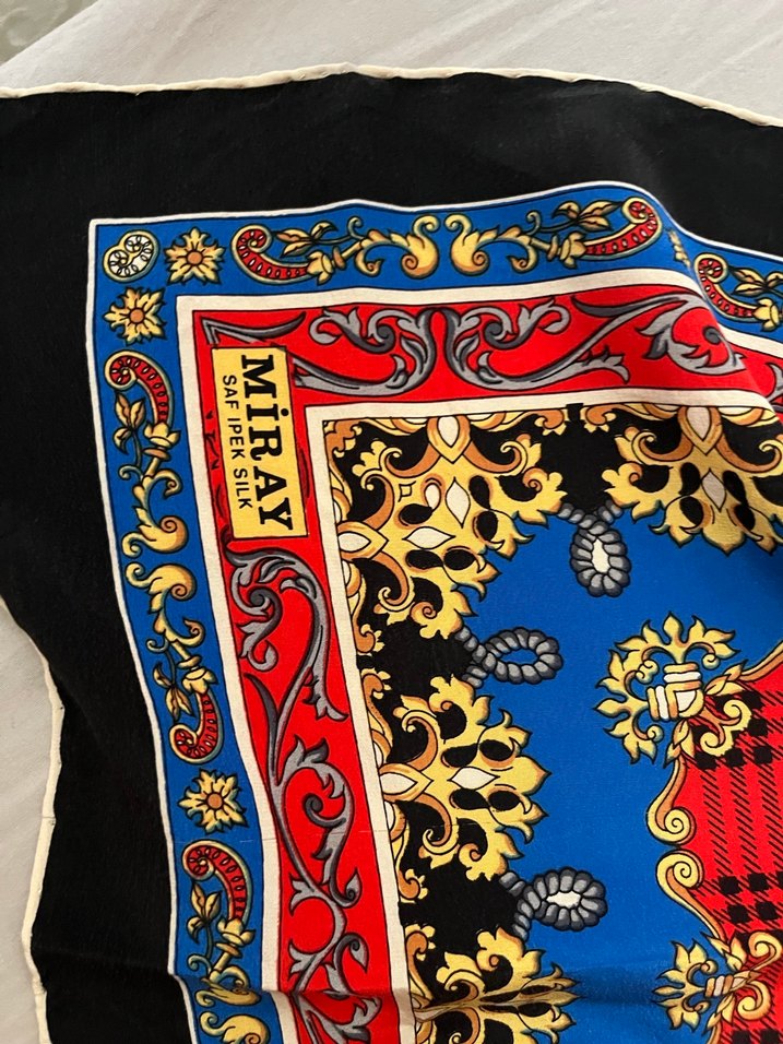 İpek Eşarp bohem - Görsel 3