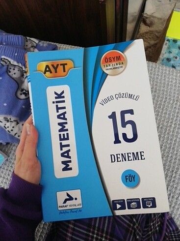 Paraf yayınları ayt matematik 15 deneme 