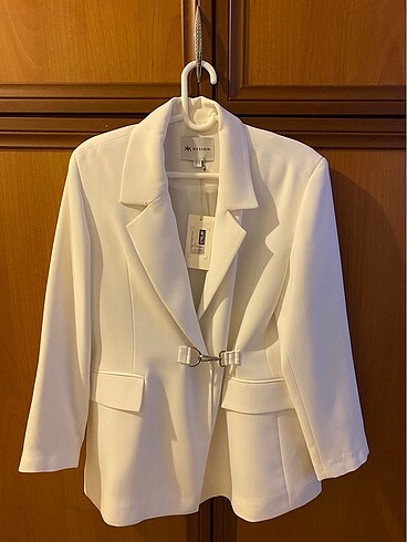 Kk design Beyaz ceket