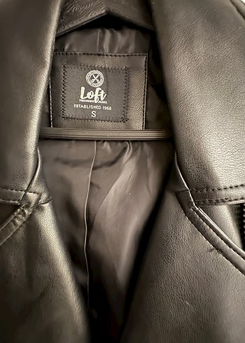 Kemerli Siyah Deri Biker Ceket - Görsel 4