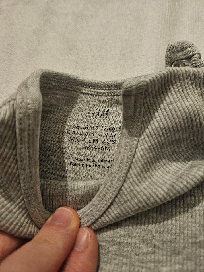 Uzun Kollu Bebek Çıtçıtlı Body - Görsel 2