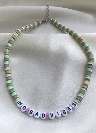 Fimo slogan kolye
