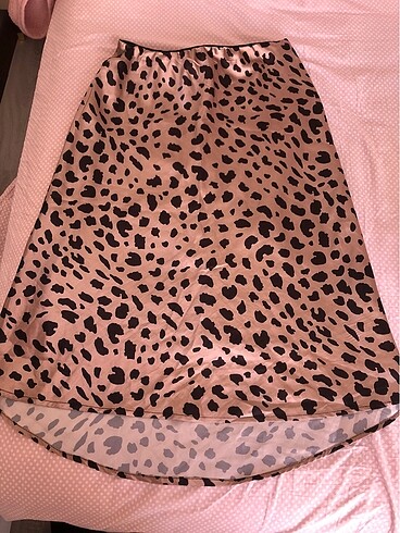 Leopar saten etek