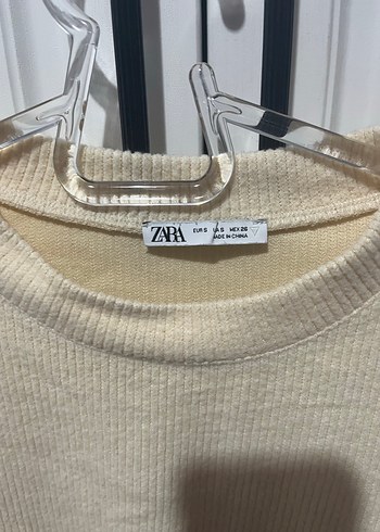 s Beden ten rengi Renk Zara Kolları Taşlı Kazak