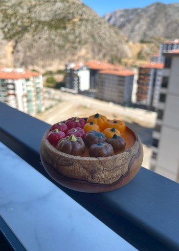  Beden kahverengi Renk Bal kabağı Dekoratif Mum 