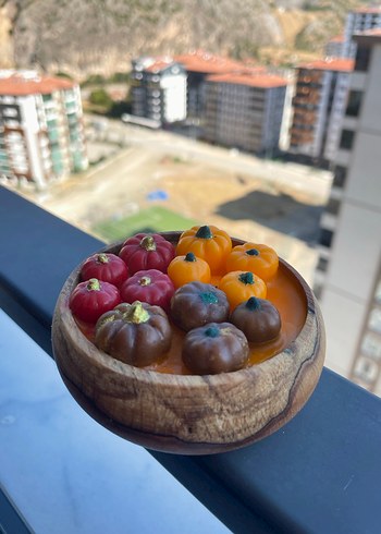 Diğer Bal kabağı Dekoratif Mum 