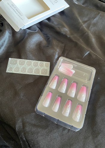 Pastel Pembe Kendin Yap Tırnak Seti - Görsel 4