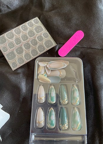 24'lü Yeniden Kullanılabilir Takma Tırnak - Görsel 5