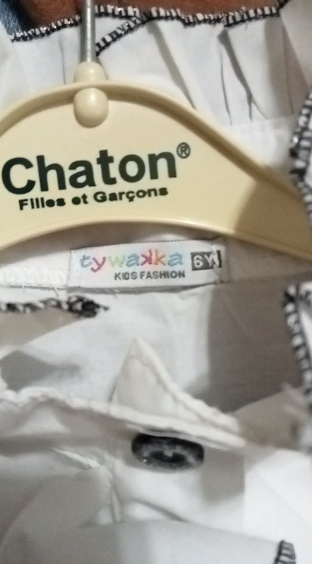 Kız Çocuk Beyaz Fırfırlı Gömlek - Görsel 4