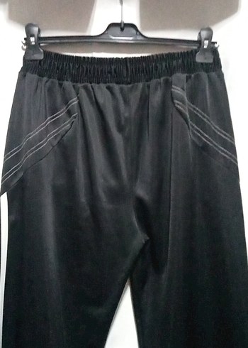 erkek Siyah Rahat Eşofman - Görsel 5