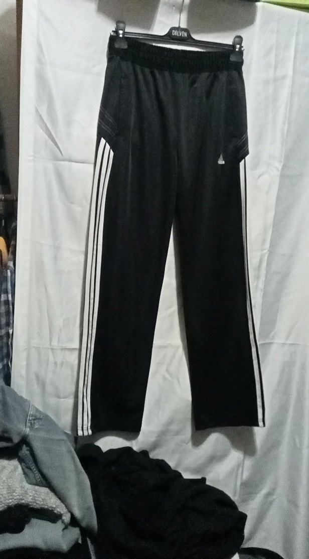 erkek Siyah Rahat Eşofman - Görsel 2