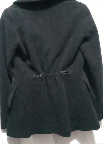 Forelli Siyah Düğmeli Kaban - Görsel 6