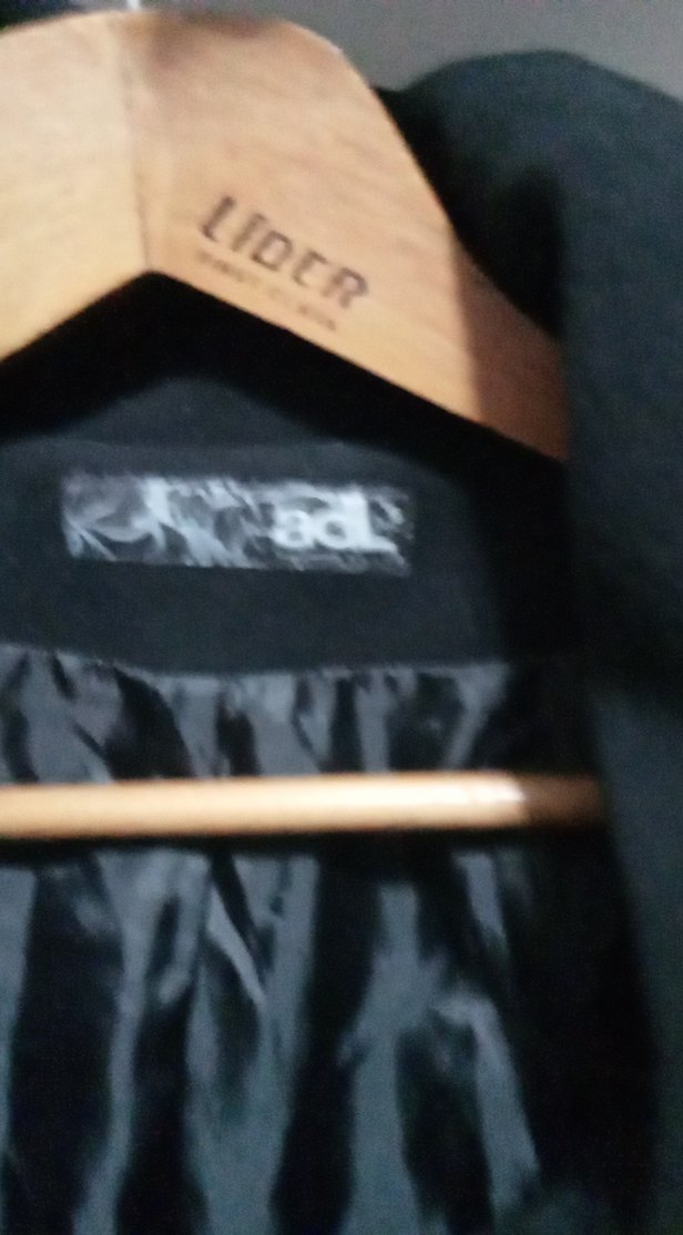 Forelli Siyah Düğmeli Kaban - Görsel 5