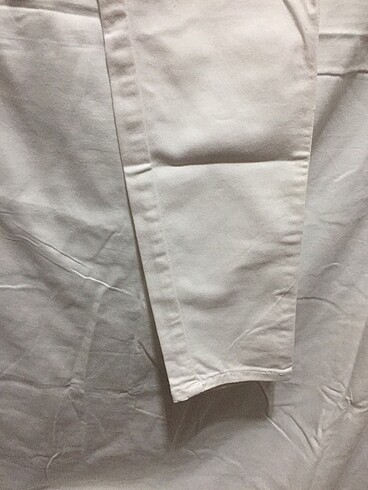 44 Beden Beyaz pantolon