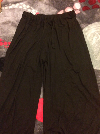 hem etek hem pantolon olarak giyebilirsiniz beli lastikli 