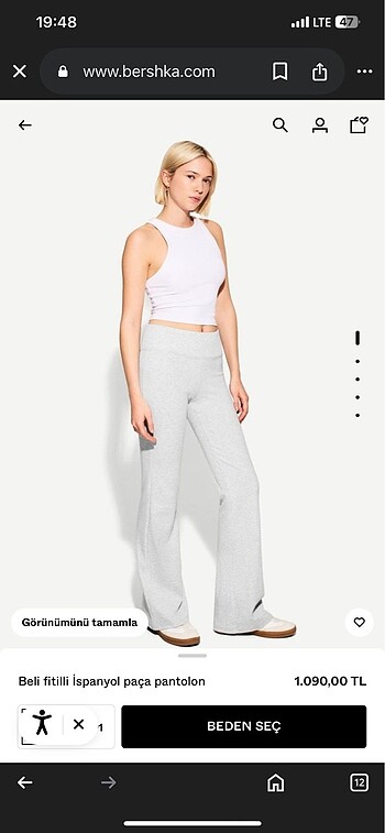 Bershka Bershka ispanyol paça