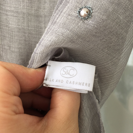 Silk & Cashmere Silk And Cashmere Şal