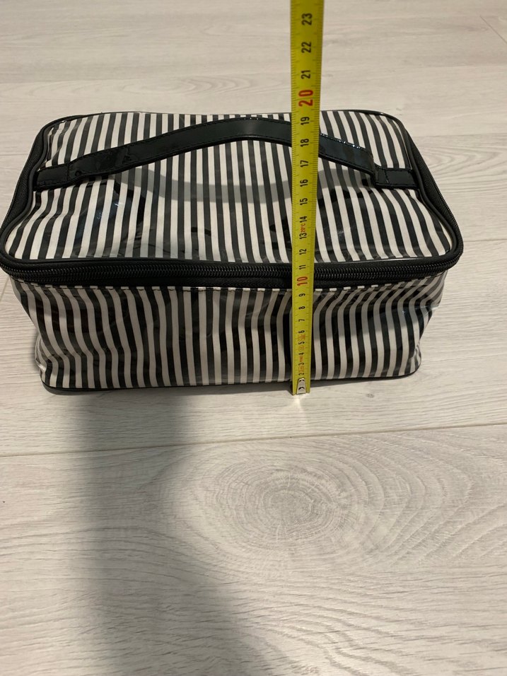 M&S Çizgili Kompakt Organizer Çanta — görsel 17/19