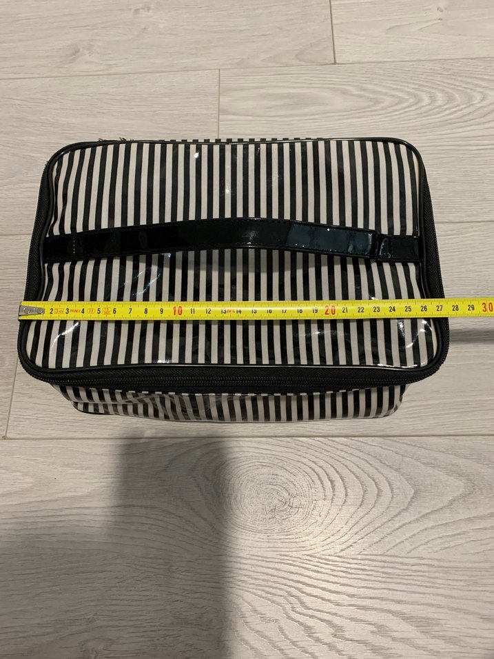 M&S Çizgili Kompakt Organizer Çanta — görsel 15/19
