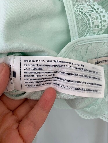 Abercrombie & Fitch Dantel Bralet - Görsel 4