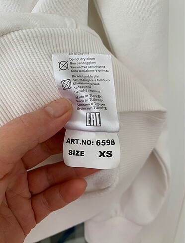 xs Beden beyaz Renk Atelier Beliz Sweatshirt
