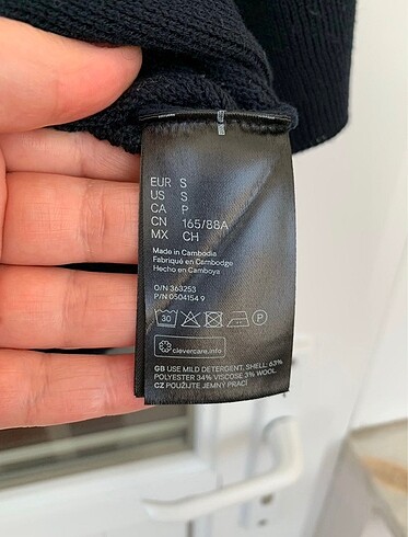 s Beden siyah Renk H&M Kazak