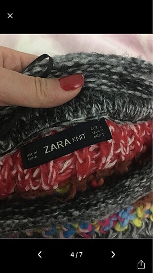 m Beden çeşitli Renk Zara ponponlu kazak 
