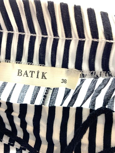 36 Beden çeşitli Renk Batik Kumaş Pantolon %70 İndirimli.