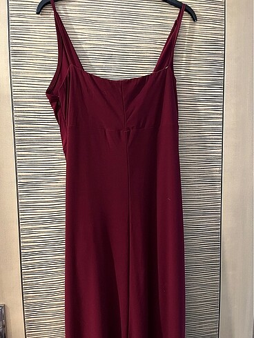 48 Beden bordo Renk TrendyolMilla Abiye Elbise