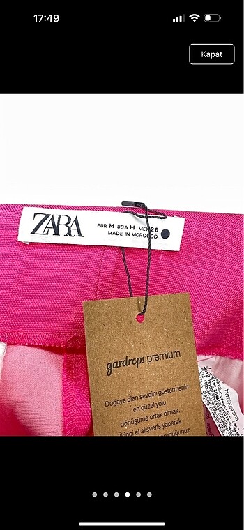 Zara Zara etek