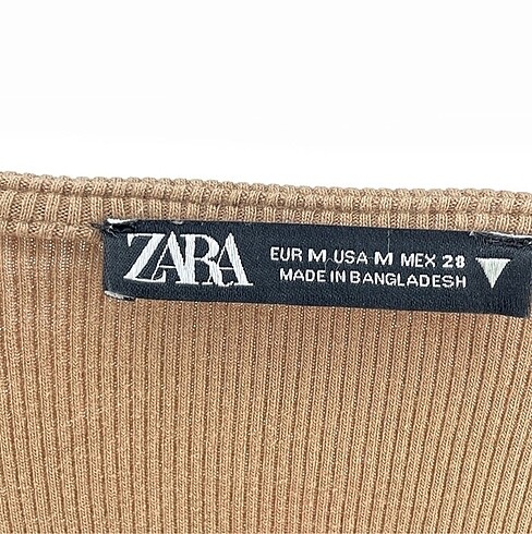 m Beden camel Renk Zara elbise