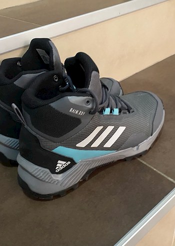 Gri Adidas Erkek Outdoor Spor Ayakkabı - Görsel 2