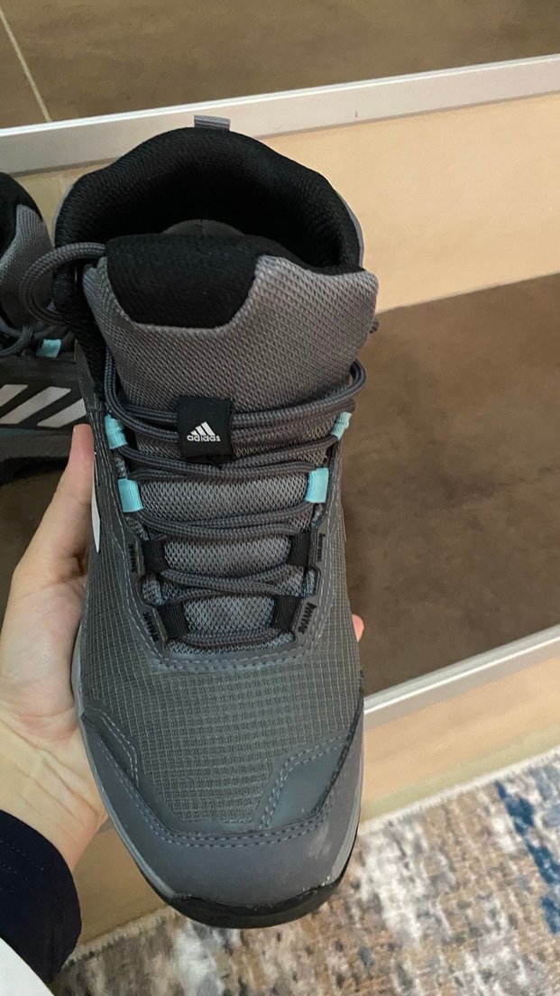 Gri Adidas Erkek Outdoor Spor Ayakkabı - Görsel 4