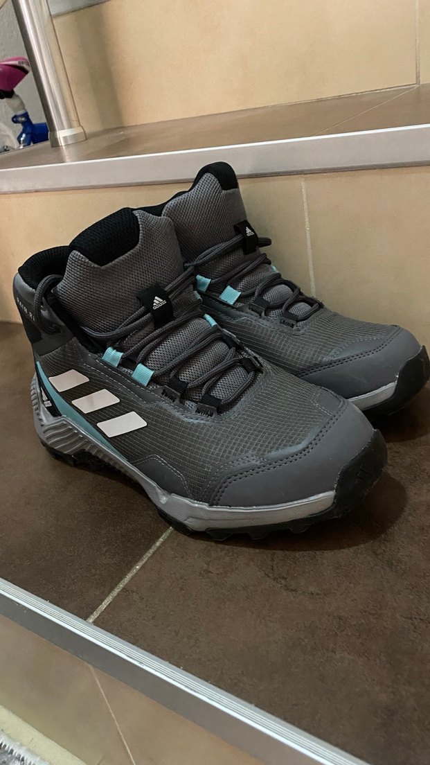 Gri Adidas Erkek Outdoor Spor Ayakkabı - Görsel 3