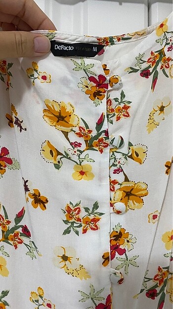 Kadın kısa kol gömlek - Görsel 3