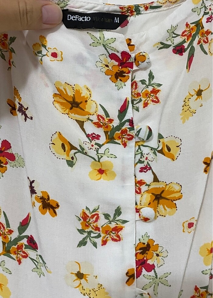 Kadın kısa kol gömlek - Görsel 3