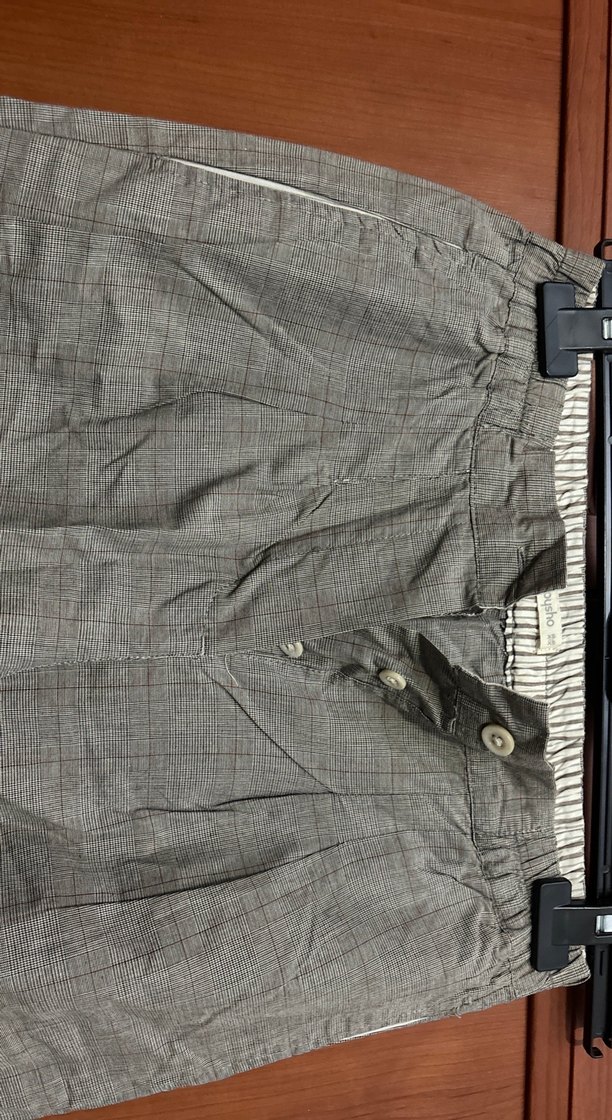 Bej Kadın Kemerli binici Pantolon - Görsel 3