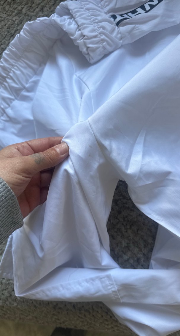 Beyaz Off-White Mini Tişört - Görsel 5