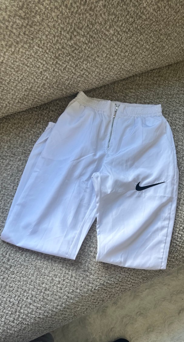 Nike Erkek Beyaz Rahat Kesim Eşofman - Görsel 3