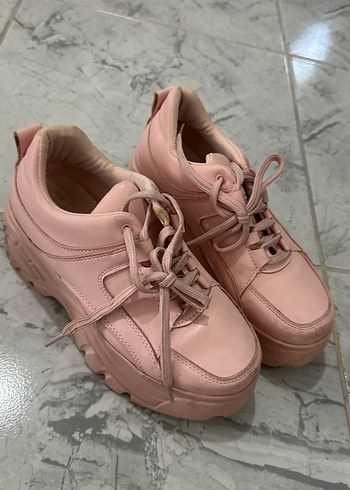 Nike Pembe Platform Topuklu Kadın Spor Ayakkabı