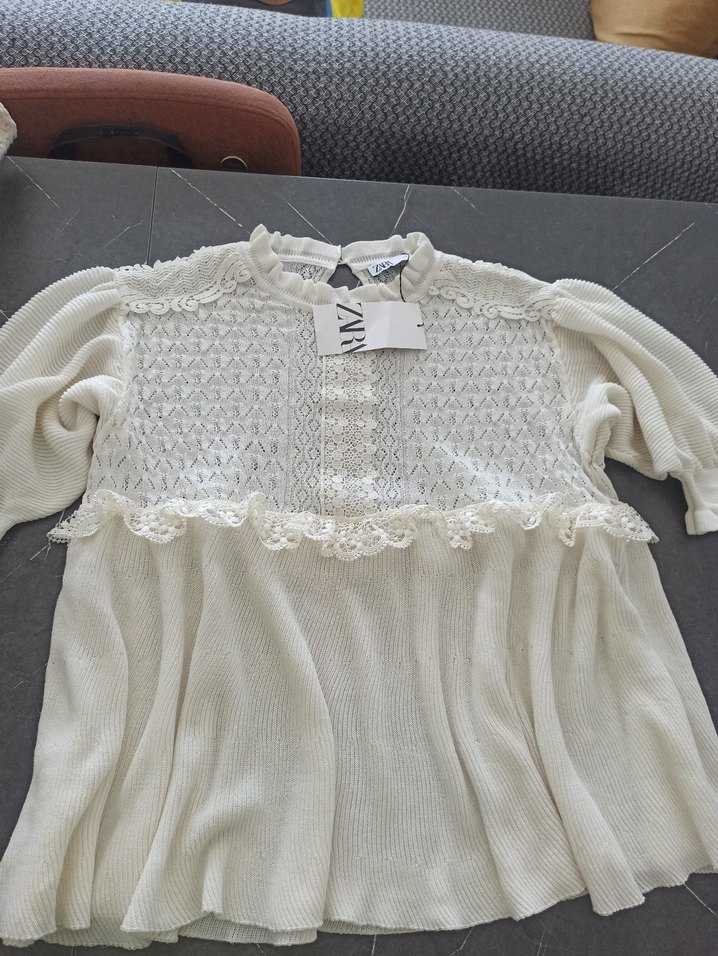 Zara Triko bluz - Görsel 4