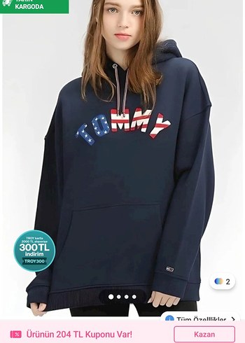 Tommy Hoodie - Görsel 4