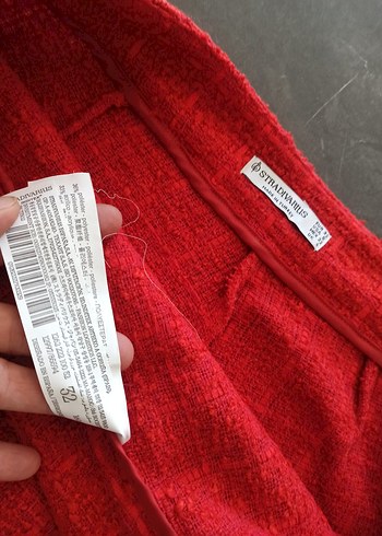 Stradivarius Tuvid short etek - Görsel 4