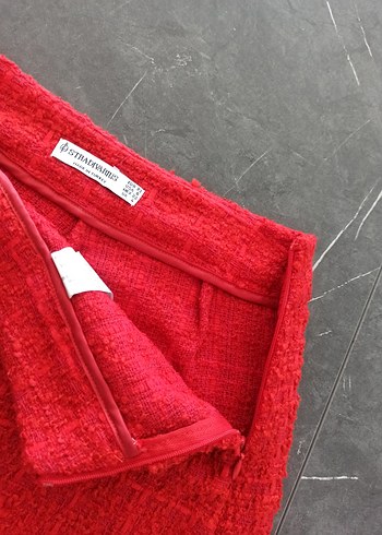 Stradivarius Tuvid short etek - Görsel 3