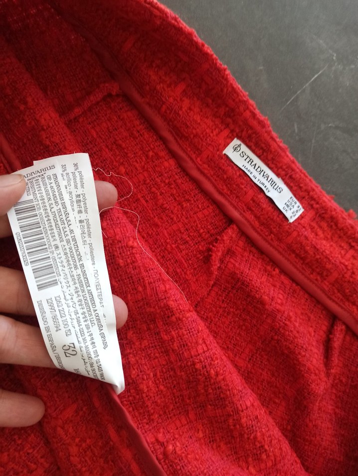 Stradivarius Tuvid short etek - Görsel 4