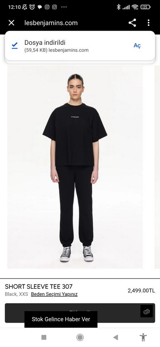 Les Benjamins Oversize Kadın Tişört - Görsel 3