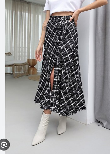 Zara Chanel uzun etek - Görsel 4