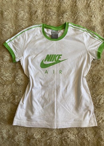 Nike Air Beyaz Yesil Tisort
